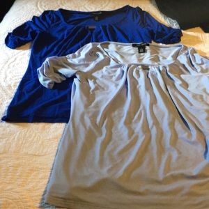 2 WHBM Blouses SZ Small